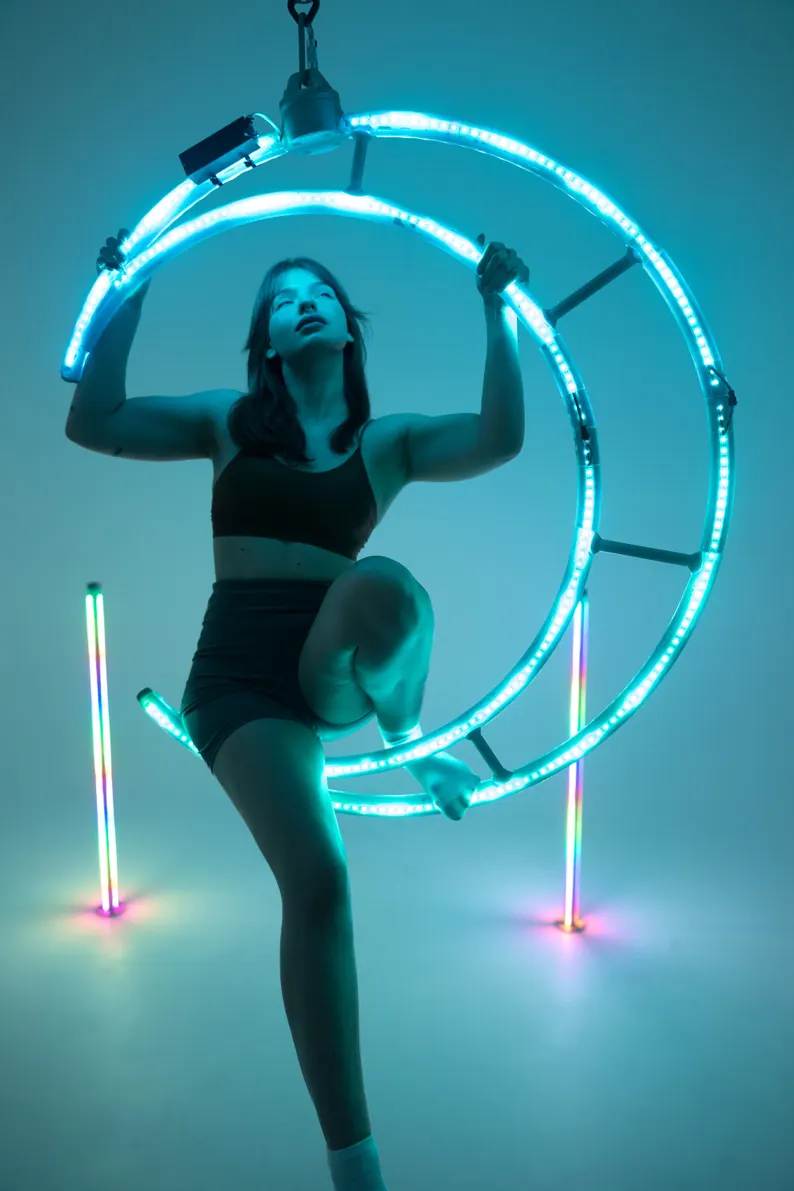 LED Aerial Moon - Collapsible -via Bluetooth Control (iOS & Android)