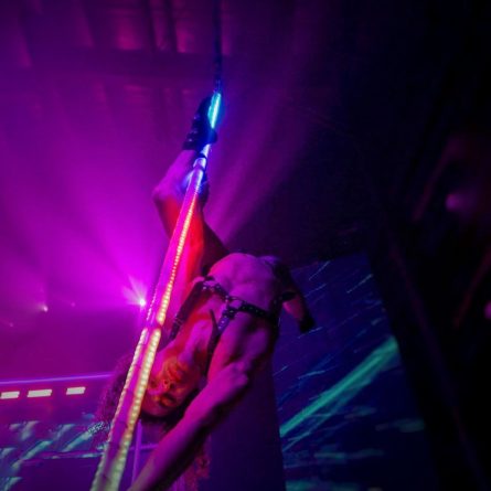 LED Chinese Flying Pole via Bluetooth (Android, iOS) – 260 cm