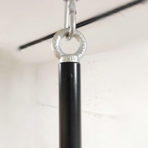 Aerial Flying Pole Létající tyč – 3 m, průměr 38 mm – práškově lakovaný | Přenosný a skládací