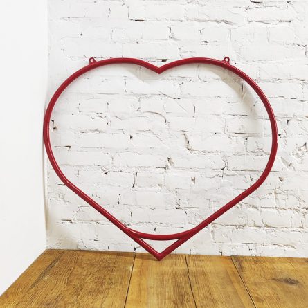 Aerial kruh lyra hoop heart srdce